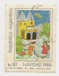 Stamps Argentina -  Navidad 1984