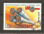 Sellos de Europa - Rusia -  Inter - Cosmos./ Cooperacion Espacial con Polonia.