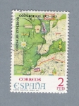 Stamps Spain -  Carta nautica siglo XIV (repetido)