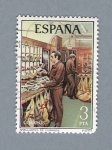 Stamps Spain -  Ambulantes de correos (repetido)