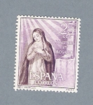 Stamps Spain -  Murillo. Pintor (repetido)