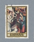 Stamps Spain -  La Anunciación (repetido)