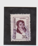 Stamps : America : Argentina :  General Manuel Belgrano