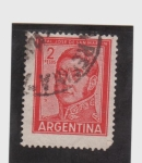 Stamps : America : Argentina :  General José de San Martín