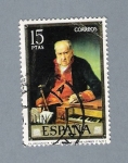 Stamps Spain -  El organista (repetido)