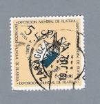 Stamps Spain -  Exposición mundial de Filatelía (repetido)