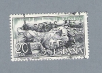 Stamps Spain -  M.S. Pedro de Gardeña (repetido)