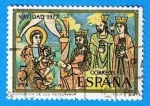 Stamps : Europe : Spain :  Navidad,(Adoracion de los Reyes Magos)