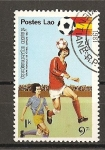 Sellos de Asia - Laos -  Mundial España 82.