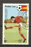 Stamps : Asia : Laos :  Mundial España 82.