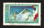 Stamps Chile -  andinismo chileno en el himalaya
