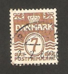 Stamps : Europe : Denmark :  cifra