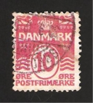 Stamps Denmark -  cifra