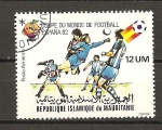 Stamps Mauritania -  Mundial España 82.