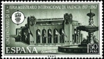 Stamps Spain -  L Anoversario de la Feria Muestrario Internacional de Valencia