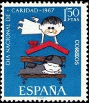 Stamps : Europe : Spain :  Pro - Cáritas española