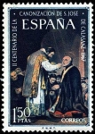Stamps Spain -  II Centenario de San José de Calasanz