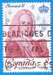 Stamps Spain -  Reyes de españa casa de Borbon (Fernando VI)