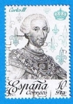 Stamps : Europe : Spain :  Reyes de españa casa de Borbon (Carlos III)