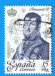 Stamps Spain -  Reyesde España casa de borbon. (Fernando VII)