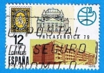 Stamps Spain -  Exposicion filatelica mundial PHILASEDICA´79 )