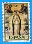 Stamps Spain -  Juan de Juanes  I(nmaculada Concepcion )