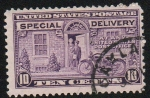Stamps United States -  Cartero