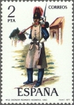 Stamps Spain -  uniformes militares