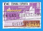 Stamps Spain -  España exporta. (Buques )