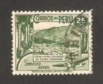 Stamps Peru -  vista de tarma