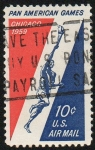 Stamps United States -  Juegos Panamericanos Chicago 1959