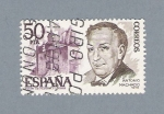 Stamps Spain -  Antonio Machado (repetido)