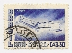 Stamps Brazil -  Santos Dumont