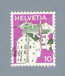Stamps Switzerland -  Casas Suizas