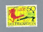 Stamps Liechtenstein -  Geissrock