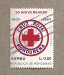 Stamps Honduras -  50 Aniv Cruz Roja