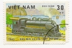 Stamps Vietnam -  Trenes
