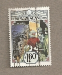 Stamps New Zealand -  Gente de los años 30