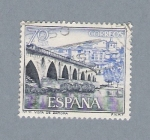 Stamps Spain -  Vista de Zamora (repetido)