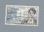 Stamps Spain -  Rosalia de Castro (repetido)