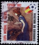 Sellos de America - Bolivia -  Copa mundial de futbol - España 82