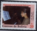 Stamps Bolivia -  Homenaje a la Juventud boliviana