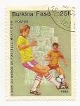 Sellos del Mundo : Africa : Burkina_Faso : Copa del Mundo Mexico 86