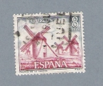 Sellos de Europa - Espaa -  Molinoa de la mancha (repetido)