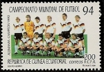 Stamps Equatorial Guinea -  Mundial de Fútbol   - Estados Unidos 1994 - Equipo Alemán