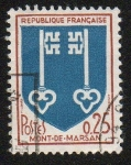 Stamps France -  Escudo Mont de Marsan