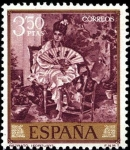 Stamps : Europe : Spain :  Mariano Fortuny Marsal