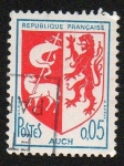 Stamps France -  Escudo Auch