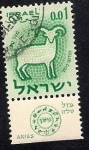 Sellos de Asia - Israel -  zodiaco