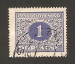 Stamps Czechoslovakia -  62 - Cifra
